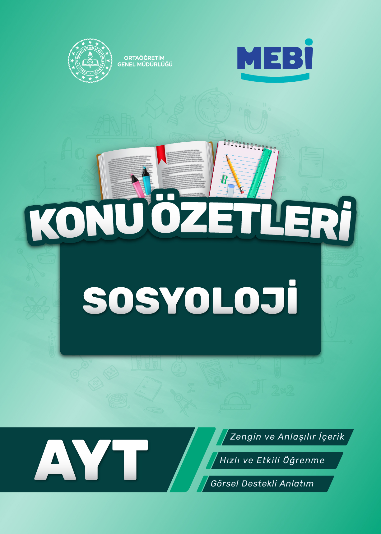 AYT Sosyoloji Konu Özeti (Siyah Beyaz)